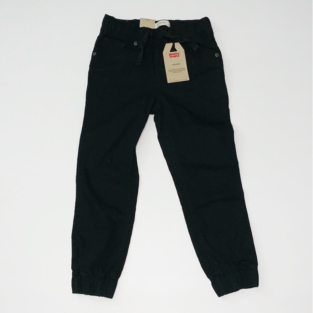 LEVI'S RIPSTOP BOYS JOGGER BLACK 5 REGULAR PANTS